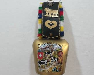 Swiss Cowbell Souvenir Decor