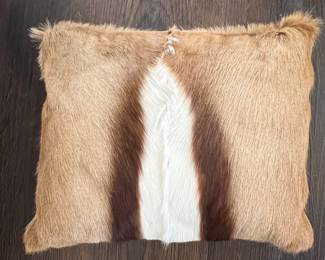 Springbok Hide Pillow