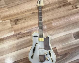 The Pickers Guitar Shaped Transistor Radio