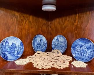 Kaiser Germany Rothenburg Ob Der Tauber Collector Plates