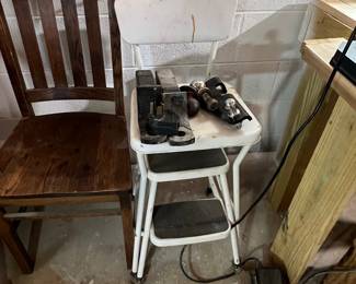 Vintage Cosco Step Stool Chair