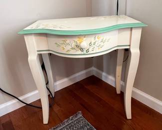Hand-Painted Provincial Style Side Table