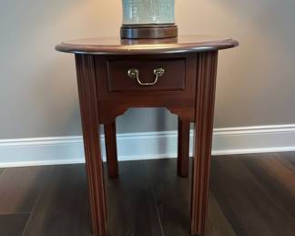 Mahogany Chippendale Style Accent Table - set of 2