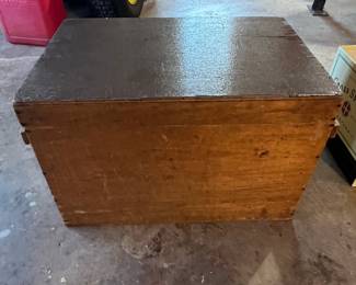Wooden Carpenter's Tool Box