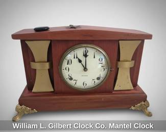 William L. Gilbert Clock Co. Mantel Clock