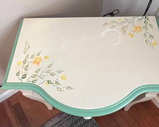 Hand-Painted Provincial Style Side Table