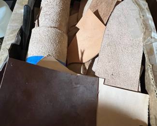 Leather Scraps Assortment