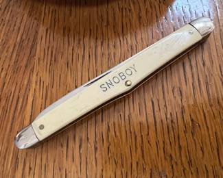 SNOBOY "Razor Blade" Fruit Knife