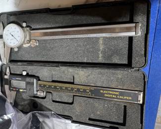 Dial and Electronic Caliper Set