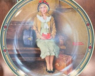 Norman Rockwell "A Young Girl's Dream" Collector Plate