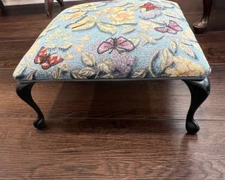 Tapestry Footstool