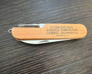 CTA Inc. Multi-tool with Philippians 4:13 Engraving