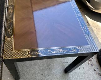 vintage Drexel "Et Cetera chinoiserie side or coffee table