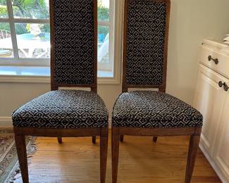 4 Henredon Dining chairs 