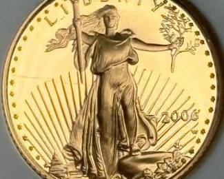 2006-W $5 Gold American Eagle NGC PF70 Ultra Cameo – Proof Perfection