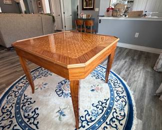 Made in Italy Game Table-Price $600
