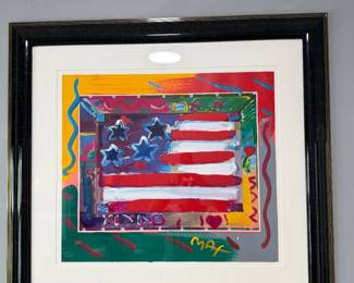 Peter Max Original Art- Price $5,000