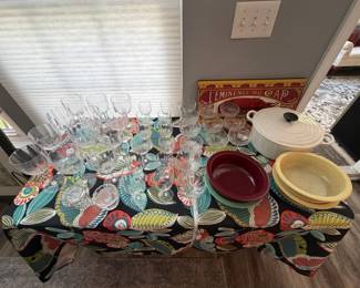 Le Creuset-Bacarat-Fiesta