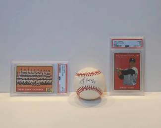 signed Yogi Berra autograph ball