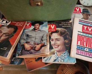 Vintage T.V. Guides