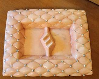 Unusual Pink Vintage Ash Tray
