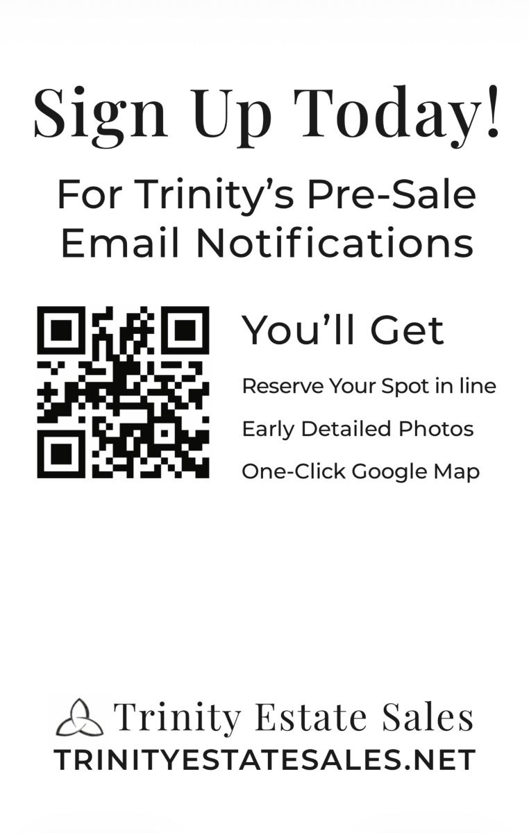 Trinity email sign up QR