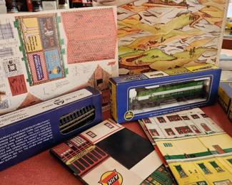 Vintage AHM HO scale model train sets 