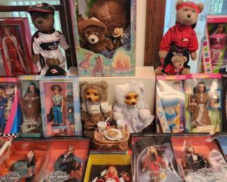 Assortment of Collectible Dolls
