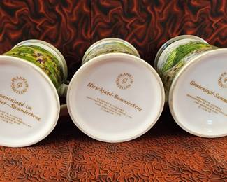 Franken Porcelain commemorative mugs