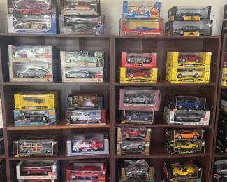 Diecast model cars