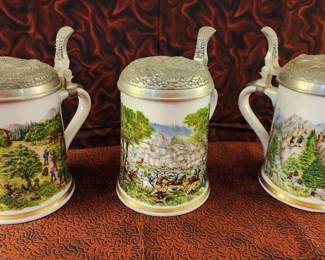 Franken Porcelain commemorative mugs