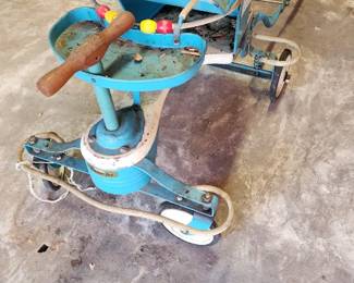 1950s Antique Taylor Tot Baby Buggy Stroller Walker