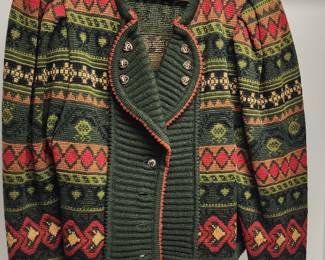 Vintage-style cardigan