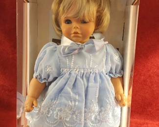 Vtg Lissi Large Vinyl Baby Doll BONNIE 21” Made W Germany