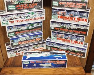 Hess Trucks and other model vehicles