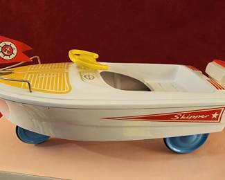 1950s Murray Skipper Boat Pedal Car