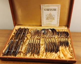 Christofle silver-plated cutlery