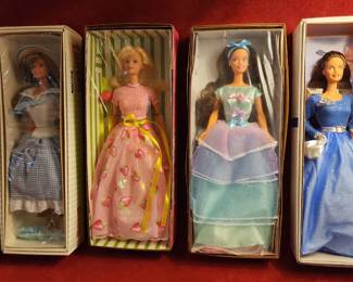 Barbie dolls from the Avon Spring Petals collection