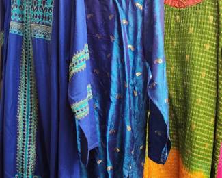 Traditional Indian kurtis and salwar suits