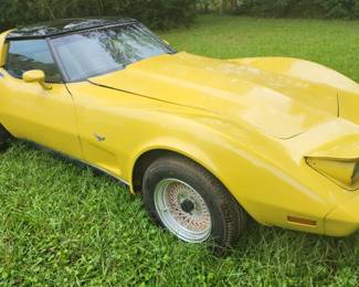1979 CHEVROLET CORVETTE  A 1979 Corvette T-top. Not running, but the carburetor has been recently rebuilt.  50,026 miles