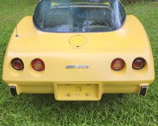 1979 CHEVROLET CORVETTE  A 1979 Corvette T-top. Not running, but the carburetor has been recently rebuilt.  50,026 miles