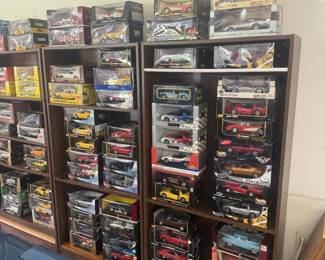 Diecast model cars