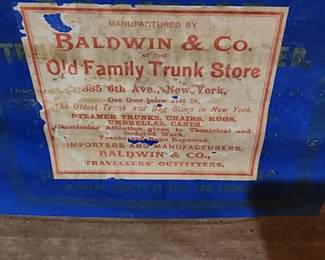 Vintage Travel Chest/Trunk