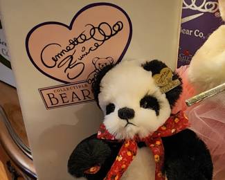 Cubby the Plush Panda Bear from the "Special" collection by Annette Funicello