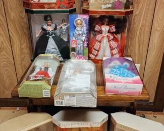Variety of Barbies