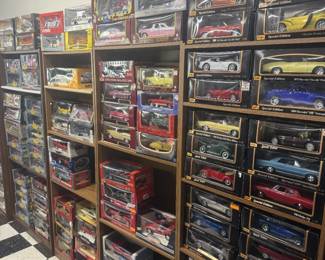 Diecast model cars
