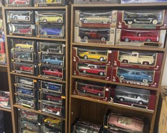 Diecast model cars