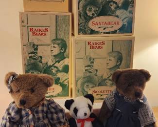 Robert Raikes Bears collectible teddy bears