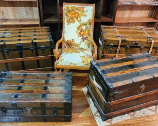 Vintage Travel Chest/Trunk