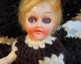 Vintage Scray Face Doll